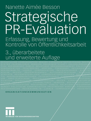 cover image of Strategische PR-Evaluation